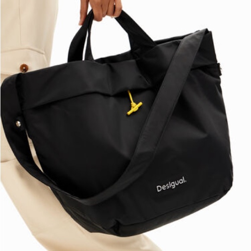 Desigual Reversible Large Nylon Tote Bag